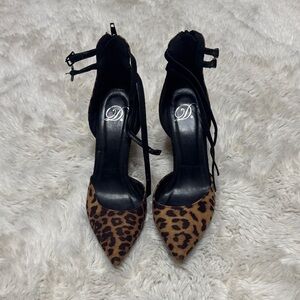 Leopard Print Women's Heels